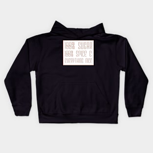 100% sugar Kids Hoodie